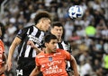 Copa Sudamericana soccer match between Botafogo and Cesar Vallejo Royalty Free Stock Photo