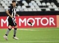 Copa Sudamericana soccer match between Botafogo and Cesar Vallejo Royalty Free Stock Photo