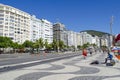 Copacabana beach buildings