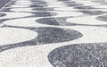 Copacabana beach sidewalk