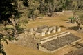 Copan, Honduras, Central America: The West Court of Copan.