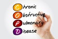 COPD - Chronic Obstructive Pulmonary Disease, acronym