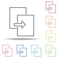 cope sign icon. Elements of web in multi colored icons. Simple icon for websites, web design, mobile app, info graphics