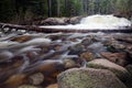Copeland Falls at Rocky Mountain National Park, Colorado, USA Royalty Free Stock Photo