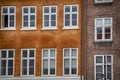 Copenaghen - building facade in nyhavn Royalty Free Stock Photo