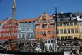 Copenaghen NyHavn Harbor Royalty Free Stock Photo