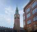 Copenhagen City Hall Tower - Copenhagen, Denmark Royalty Free Stock Photo