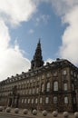 Christiansborg slot or christiansborg castle in Copenhagen