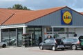 GERMAN FOOD CHAIN LIDL IN COPENHAGEN DENMARK