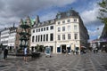 Louis Vuitton store on Amagertorv on stroget covid-19