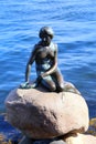 COPENHAGEN, DENMARK - AUGUST 15, 2016: Sculpture of The Little M Royalty Free Stock Photo