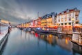 Copenhagen, Denmark Canal Royalty Free Stock Photo