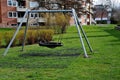 Childrn playground with children during Corona virus crisis