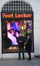 Foot lockers sport store on nstroeget in Copenhagen Denmark