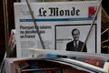 FRENCH DAILY LE MONDE FEATURES LATE PRESIDENT BUSH