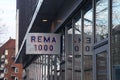 Rema1000 grocery store in danish capital Copenhagen