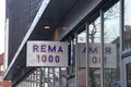 Rema1000 grocery store in danish capital Copenhagen