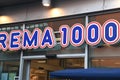 Rema1000 grocery store in danish capital Copenhagen