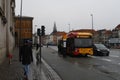 Danish public bus transport system in Copenhagen Denmark