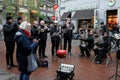 SALVATION ARMY SING CHRISYMA SONGS IN COPENHAGEN