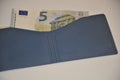 FIVE EURO NOTES IN COPENHAGEN DENMARK