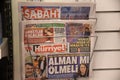 TUKISH DAILI NEWS PAPERS ONS ALE IN COPENAHGEN