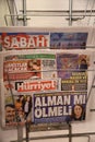 TUKISH DAILI NEWS PAPERS ONS ALE IN COPENAHGEN