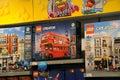 LEGO SHOPPERS IN LEGO STOE IN COPENHAGEN