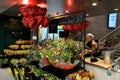 Balloons and red roses flower bouquets on sale for valentine day