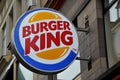 Burger king chain fst restaurant in Copenhagen Denmark