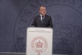 DANISH PRIME MINISTER LARS LOKKE RASMUSSEN Royalty Free Stock Photo