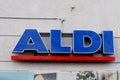 Deutsche Aldi grocerey store in danish capital Copenhagen Royalty Free Stock Photo