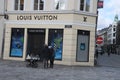 Louis Vuitton store i closed due to Lockdown in Denmark