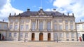 COPENHAGEN, DENMARK - JUL 06th, 2015: Amalienborg, royal palace in Frederiksstaden district