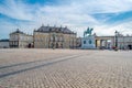 Amalienborg palace, the official residence for the Danish royal family in Copenhagen, Denmark