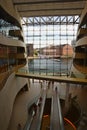 Copenhagen, Denmark - July 23, 2016: Interior of the Royal Library, also known as The Black Diamond Royalty Free Stock Photo