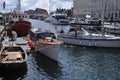 TOURISTS ENJOY SUMMER DAY ON NYHAVN CANAL