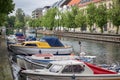 Christianshavn neighborhood in Copenhagen, Denmark Royalty Free Stock Photo