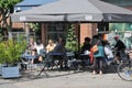 Cafe and food restauranat are re-open during covid-19