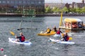 Kayak polo in Copenhagen Harbor