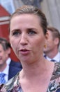 MS.METTE FREDERIKSEN NEW PRIME MINISTER AND WITH GOVT Royalty Free Stock Photo