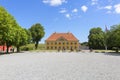 17th century Citadel, Kastellet, view on Commander`s House, Copenhagen, Denmark