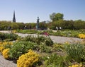 Copenhagen, Denmark - Langelinie park with the monument of Princess Marie of Denmark