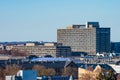 Aerial view of the skyline of Copenhagen city