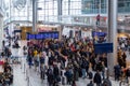 Copenhagen Airport Terminal Royalty Free Stock Photo