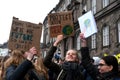 CRIMATE CHANGE PROTEST RALLY IN COPENHAGEN DENMARK