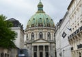 COPENHAGEN, DENMARK - MAY 31, 2017: Frederik`s Church Frederiks Kirke popularly known as The Marble Church Marmorkirken