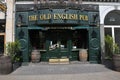 THE OLD IRISH PUB ND THE ENGLISH PUB-COVID-19 Royalty Free Stock Photo