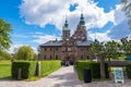 Rosenborg Castle and park in central Copenhagen, Denmark Royalty Free Stock Photo