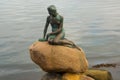 Copenhagen, Denmark: The monument of the Little Mermaid in Copenhagen, Denmark